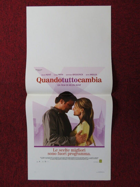 THEN SHE FOUND ME ITALIAN LOCANDINA (27.5"x13") POSTER C FIRTH B MIDLER 2007 Movie posters