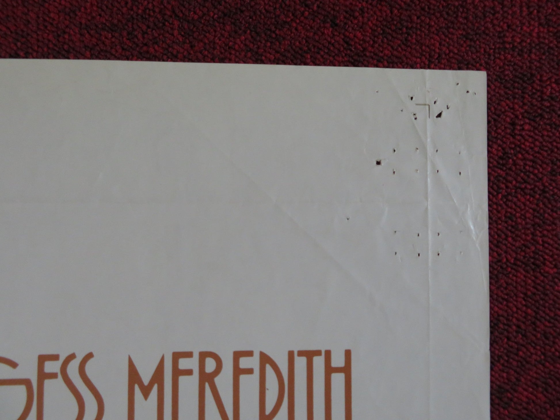 THERE WAS A CROOKED MAN FOLDED US ONE SHEET POSTER KIRK DOUGLAS HENRY FONDA 1970 Rendezvous Cinema Movie posters