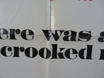 THERE WAS A CROOKED MAN FOLDED US ONE SHEET POSTER KIRK DOUGLAS HENRY FONDA 1970 Rendezvous Cinema Movie posters