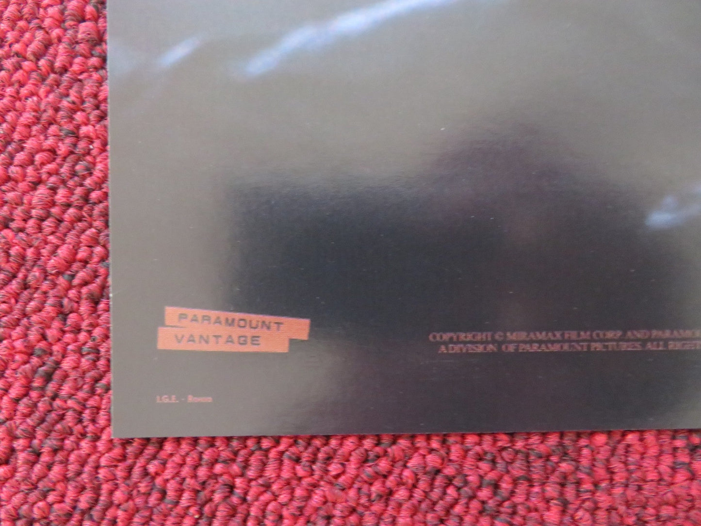 THERE WILL BE BLOOD - A ITALIAN FOTOBUSTA POSTER DANIEL DAY - LEWIS P DANO 2007 Rendezvous Cinema Movie posters