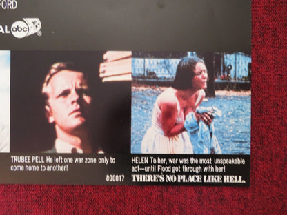 THERE'S NO PLACE LIKE HELL FOLDED US ONE SHEET POSTER ARTHUR KENNEDY 1980 Rendezvous Cinema Movie posters
