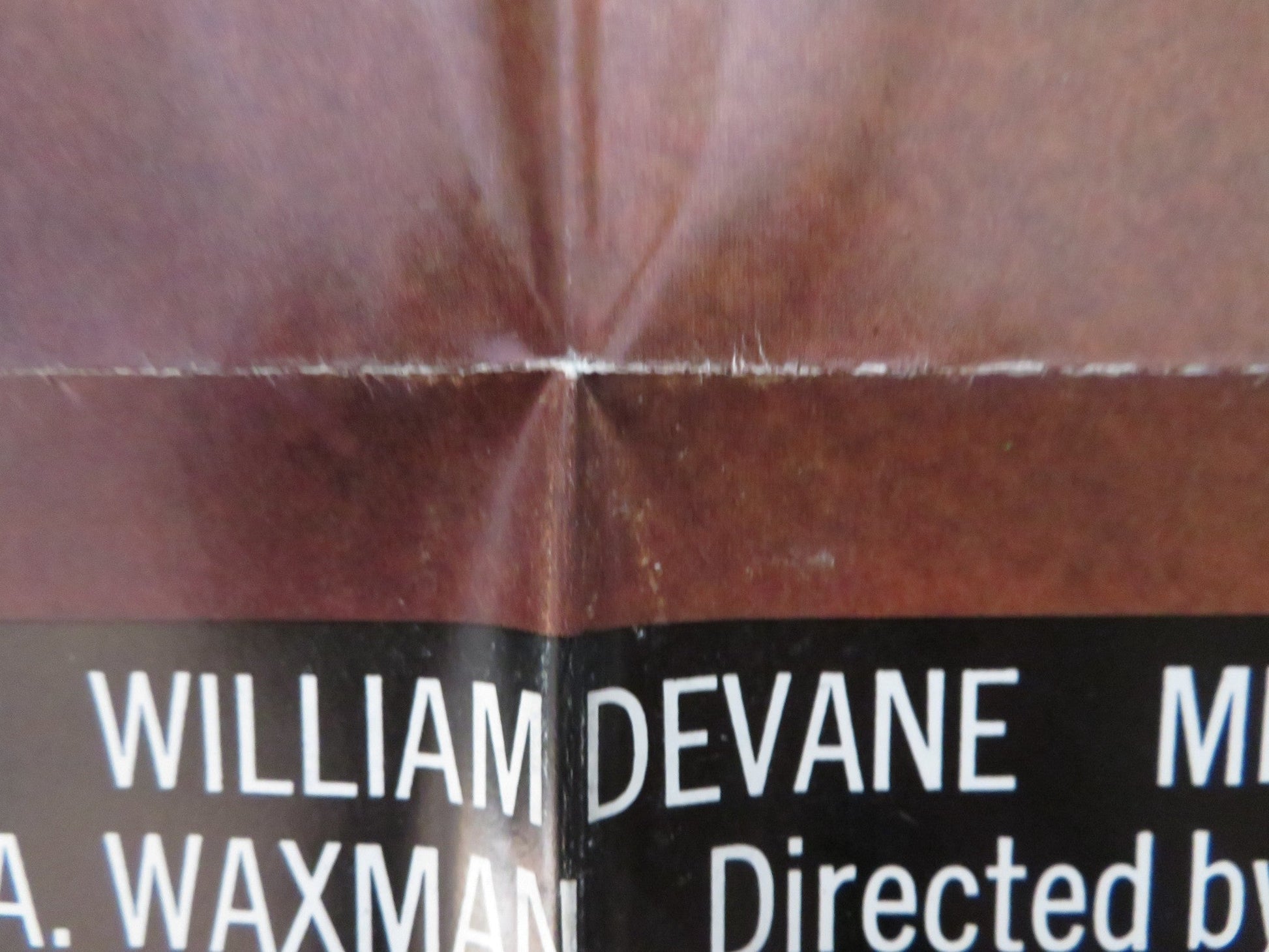 THERE'S NO PLACE LIKE HELL FOLDED US ONE SHEET POSTER ARTHUR KENNEDY 1980 Rendezvous Cinema Movie posters