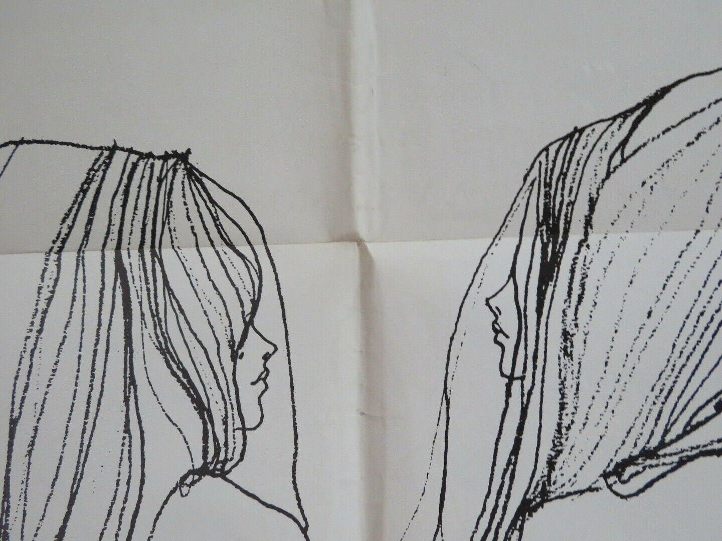 THERESE AND ISABELLE 1968 US ONE SHEET POSTER ESSY PERSSON ANNA GAEL Movie posters