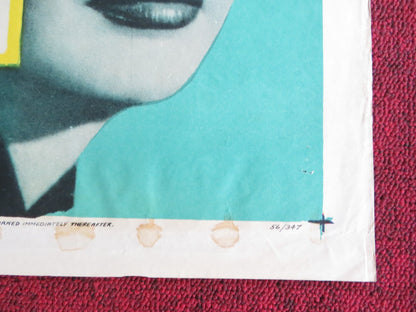 THESE WILDER YEARS FOLDED US ONE SHEET POSTER JAMES CAGNEY BARBARA STANWYCK 1956 Rendezvous Cinema Movie posters