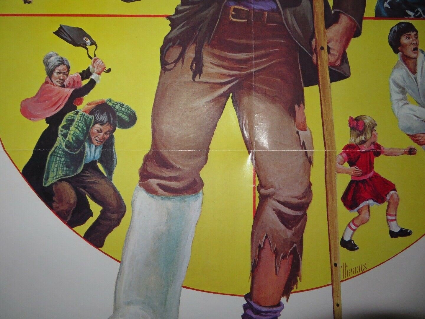 THEY CALL ME BRUCE? US ONE SHEET POSTER JONNY YUNE BRUCE LEE 1982 Movie posters