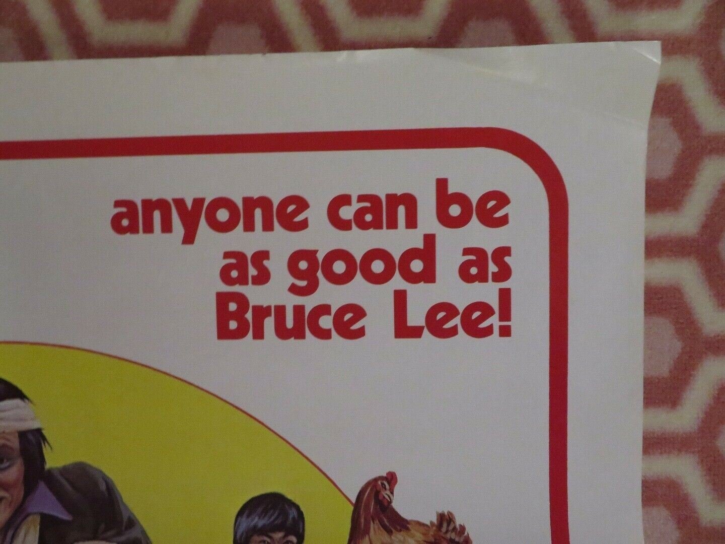 THEY CALL ME BRUCE? US ONE SHEET POSTER JONNY YUNE BRUCE LEE 1982 Movie posters