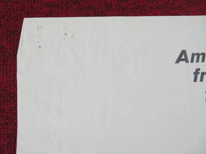 THEY CAME TO ROB LAS VEGAS FOLDED US ONE SHEET POSTER GARY LOCKWOOD E.SOMMER '68 Rendezvous Cinema Movie posters