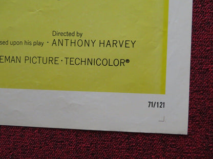 THEY MIGHT BE GIANTS FOLDED US ONE SHEET POSTER GEORGE C. SCOTT 1971 - Rendezvous Cinema