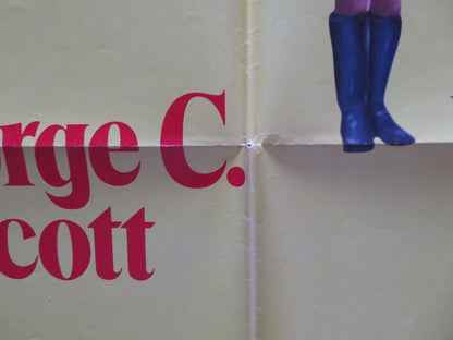 THEY MIGHT BE GIANTS FOLDED US ONE SHEET POSTER GEORGE C. SCOTT 1971 - Rendezvous Cinema