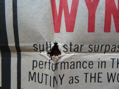 THEY RODE WEST FOLDED US ONE SHEET POSTER ROBERT FRANCIS DONNA REED 1954 Movie posters