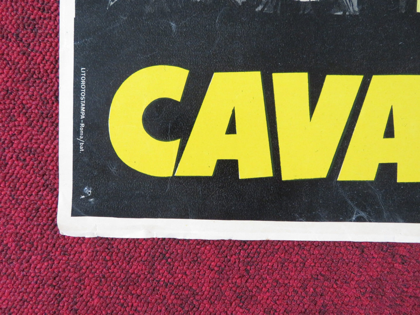 THEY RODE WEST ITALIAN FOTOBUSTA POSTER ROBERT FRANCIS DONNA REED 1954 Rendezvous Cinema Movie posters