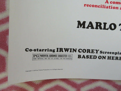 THIEVES US HALF SHEET (22"x 28") POSTER MARLO THOMAS CHARLES GRODIN 1977 Rendezvous Cinema Movie posters