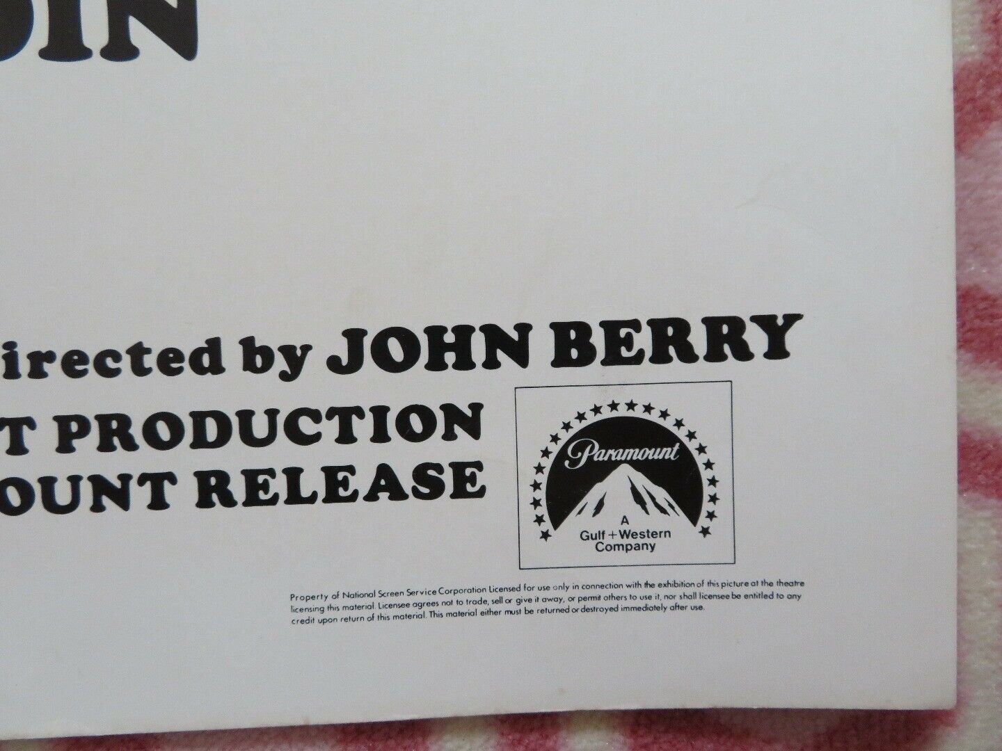 THIEVES US HALF SHEET (22"x 28") POSTER MARLO THOMAS CHARLES GRODIN 1977 Movie posters