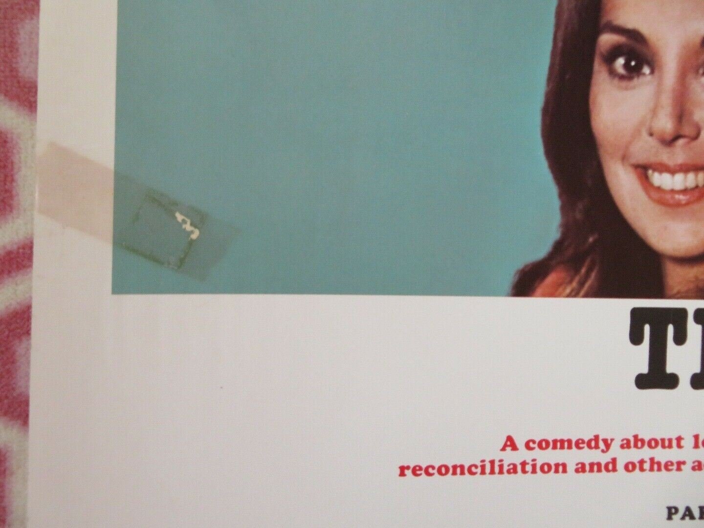 THIEVES US HALF SHEET (22"x 28") POSTER MARLO THOMAS CHARLES GRODIN 1977 Rendezvous Cinema Movie posters