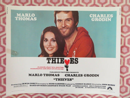 THIEVES US HALF SHEET (22"x 28") POSTER MARLO THOMAS CHARLES GRODIN 1977 Rendezvous Cinema Movie posters