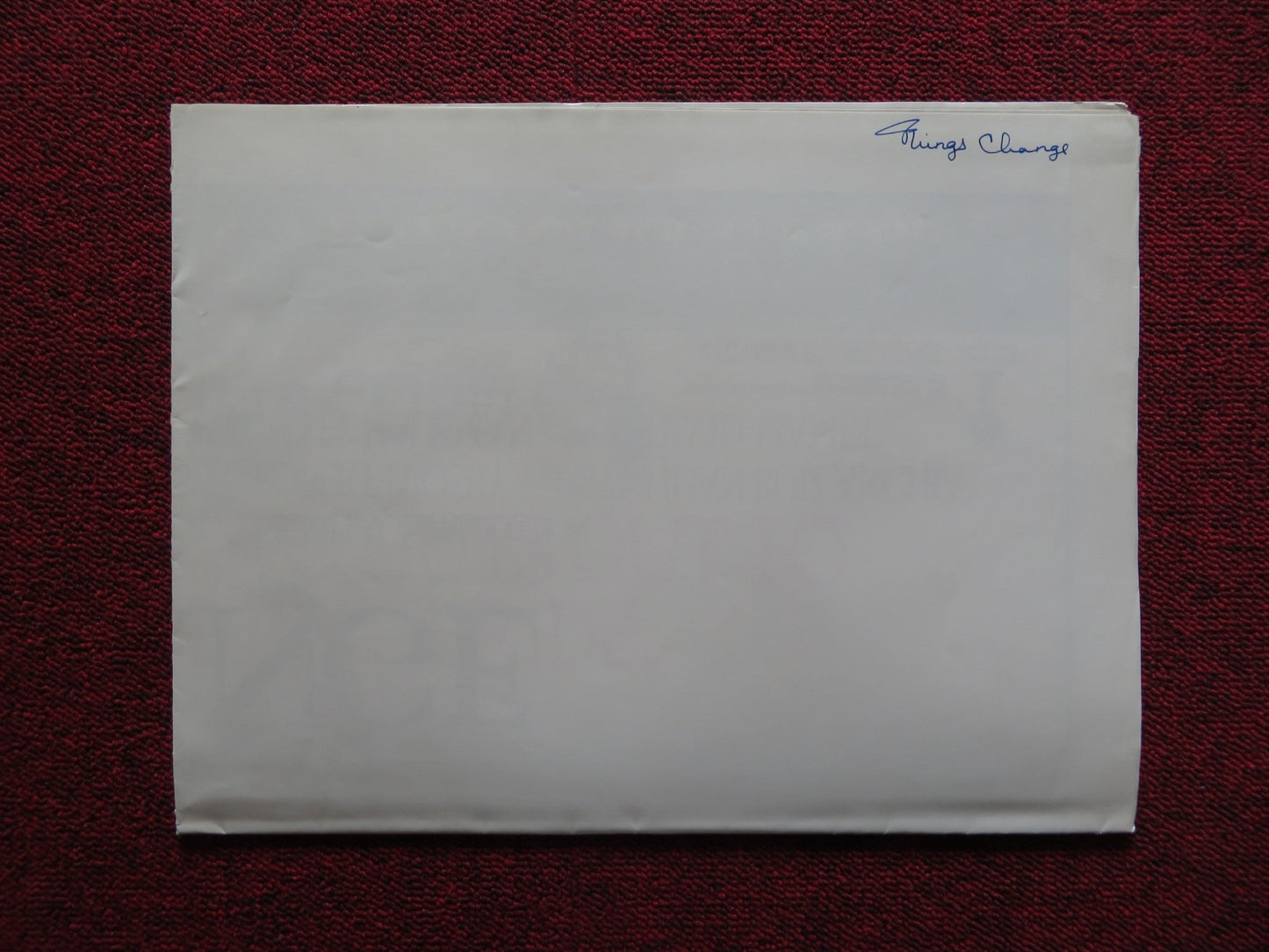 THINGS CHANGE VHS FOLDED US ONE SHEET POSTER DON AMECHE JOE MANTEGNA 1988 Rendezvous Cinema Movie posters