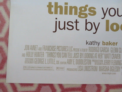 THINGS YOU CAN TELL JUST BY LOOKING AT HER US ONE SHEET POSTER 2000 Movie posters