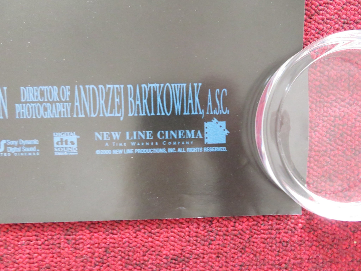 THIRTEEN DAYS UK QUAD (30"x 40") ROLLED POSTER KEVIN COSTNER SHAWN DRISCOLL 2000 Rendezvous Cinema Movie posters