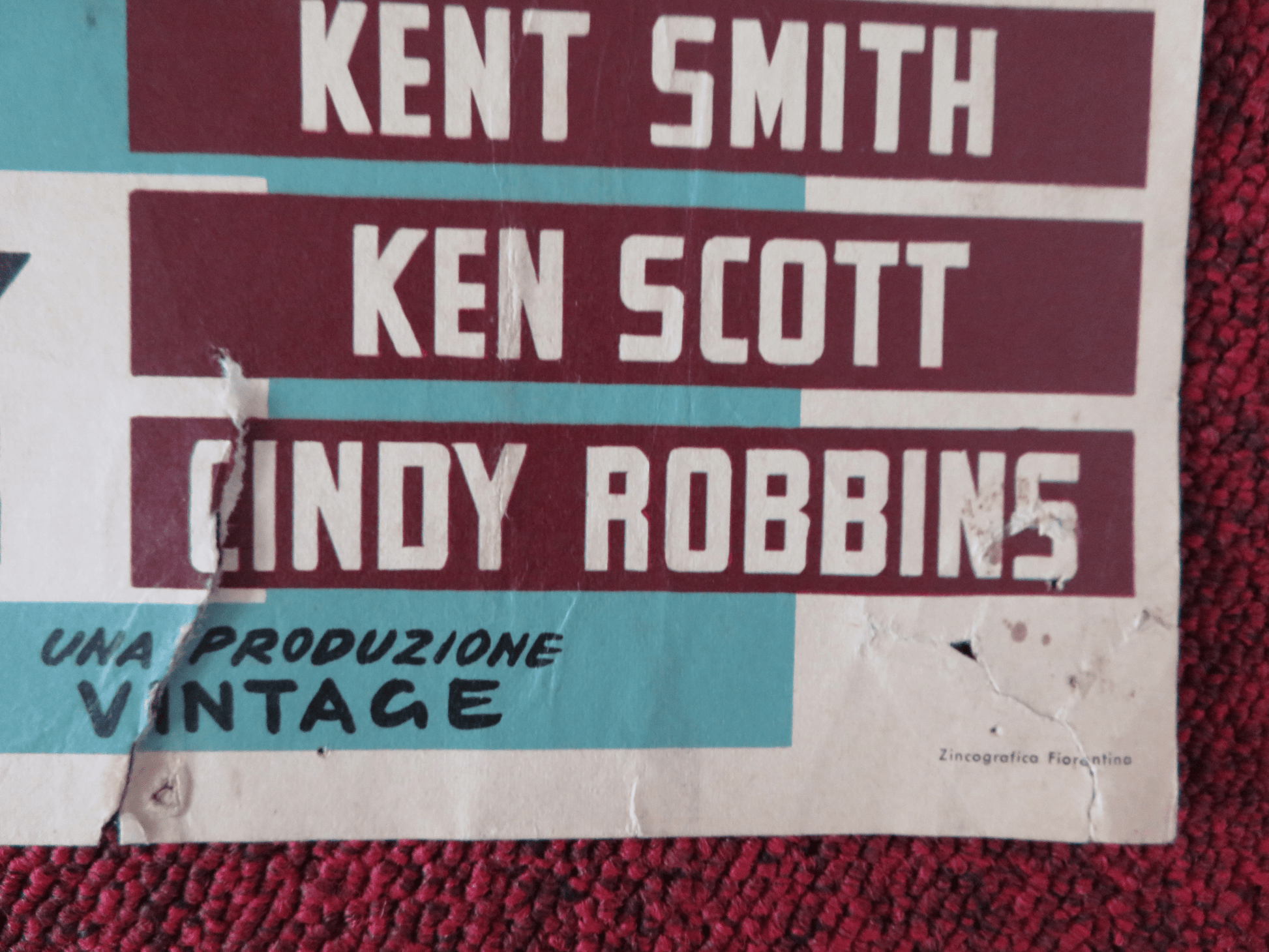 THIS EARTH IS MINE - B ITALIAN FOTOBUSTA POSTER ROCK HUDSON JEAN SIMMONS 1959 - Rendezvous Cinema