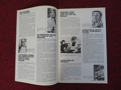 THIS IS A HIJACK UNCUT FANFARE PRESS BOOK ADAM ROARKE NEVILLE BRAND 1973 Rendezvous Cinema Movie posters