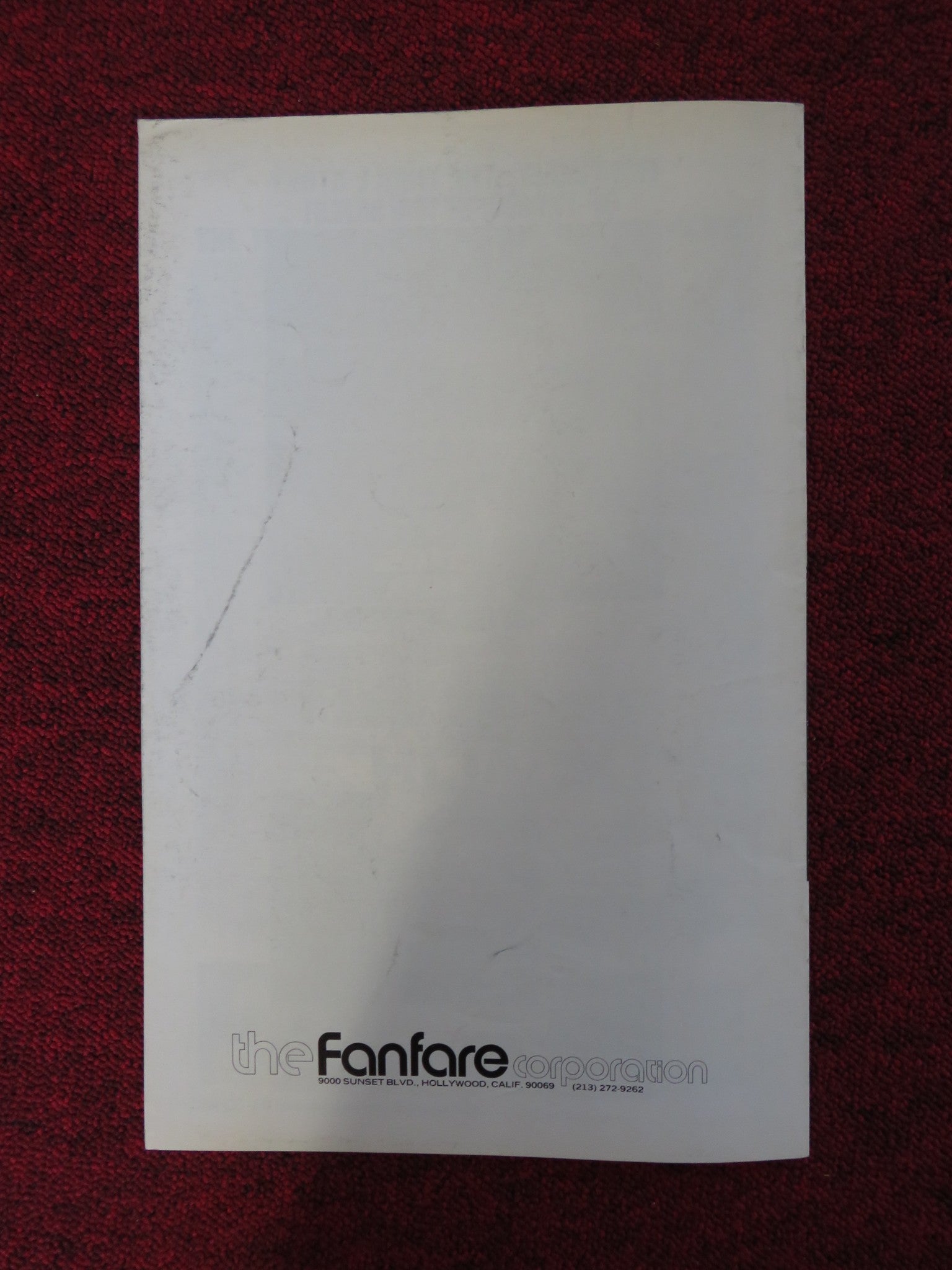 THIS IS A HIJACK UNCUT FANFARE PRESS BOOK ADAM ROARKE NEVILLE BRAND 1973 Rendezvous Cinema Movie posters