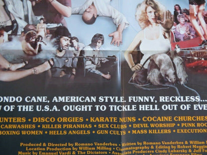 THIS IS AMERICA PART 2 US ONE SHEET POSTER ALICE COOPER 1980 - Rendezvous Cinema