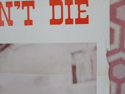 THIS MAN CAN'T DIE / Long Days of Hate FOLDED US ONE SHEET POSTER 1968 - Rendezvous Cinema