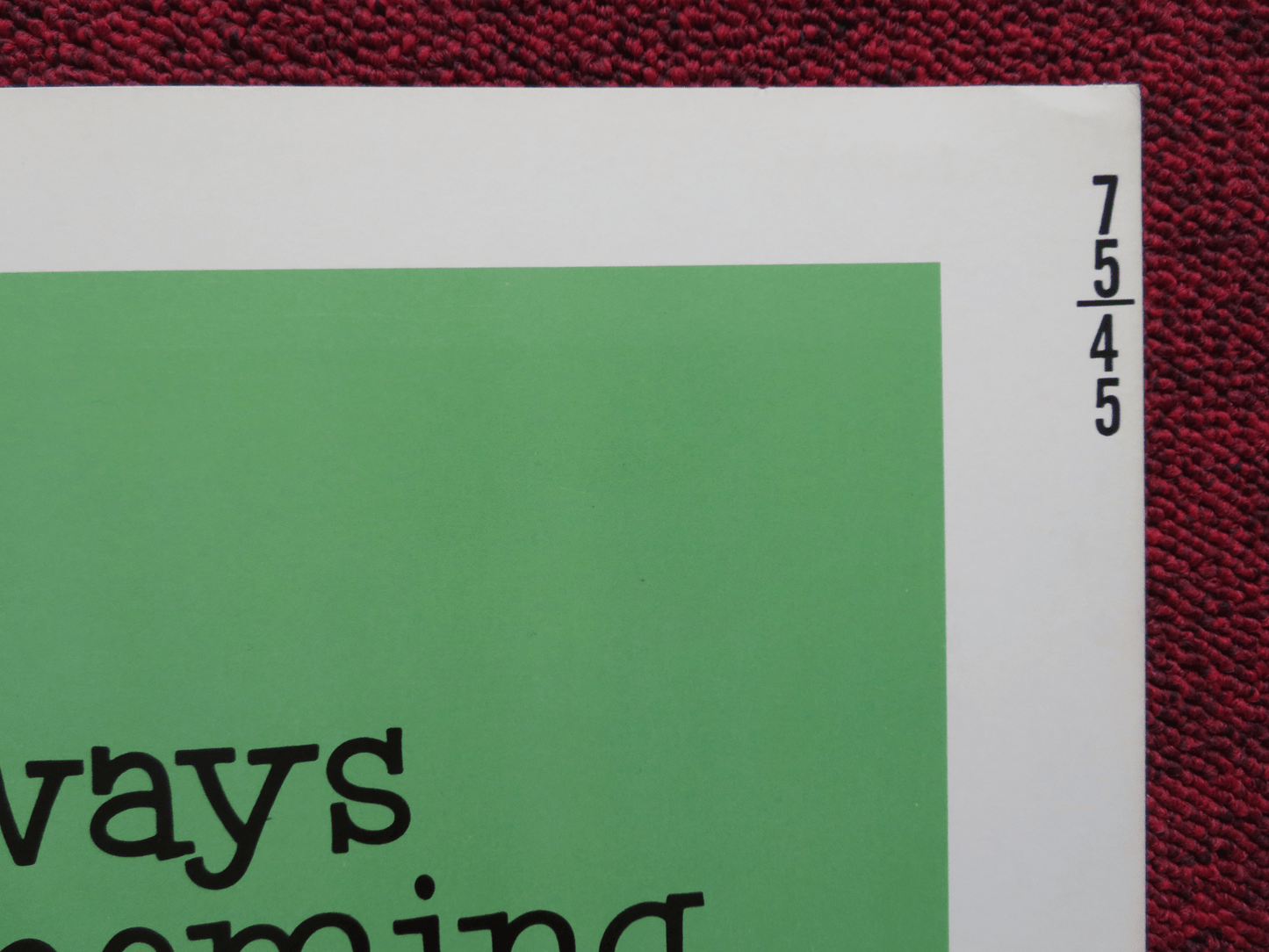 THIS TIME I'LL MAKE YOU RICH US HALF SHEET (22"x 28") POSTER ANTONIO SABATO 1975 Rendezvous Cinema Movie posters