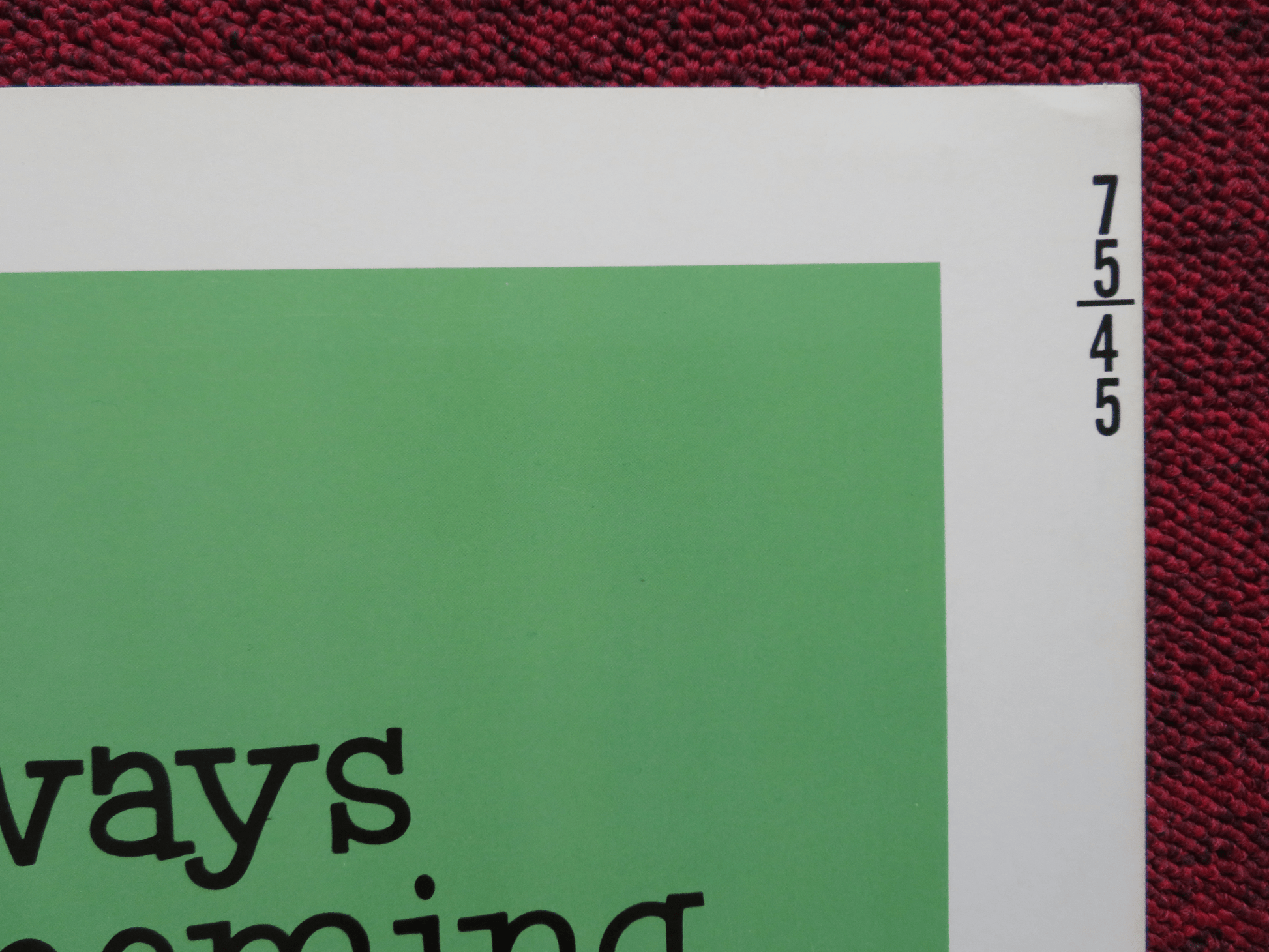 THIS TIME I'LL MAKE YOU RICH US HALF SHEET (22"x 28") POSTER ANTONIO SABATO 1975 Rendezvous Cinema Movie posters