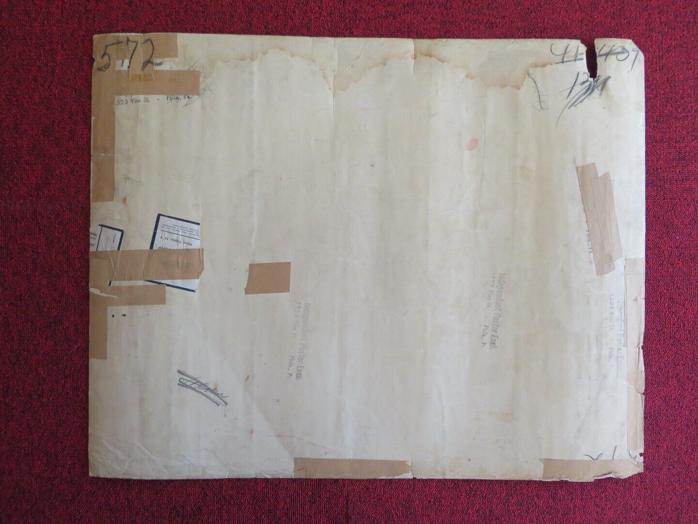 THIS WAY PLEASE US HALF SHEET (22"x 28") POSTER CHARLES ROGERS 1941 Movie posters