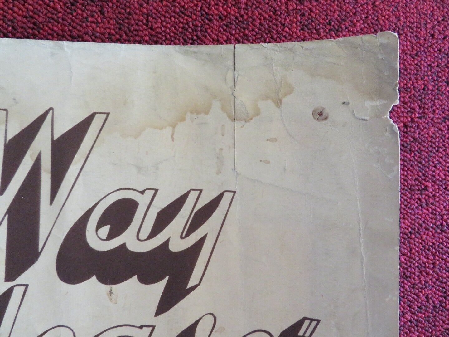 THIS WAY PLEASE US HALF SHEET (22"x 28") POSTER CHARLES ROGERS 1941 Movie posters