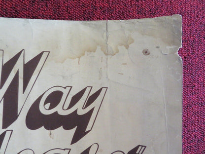 THIS WAY PLEASE US HALF SHEET (22"x 28") POSTER CHARLES ROGERS 1941 Movie posters