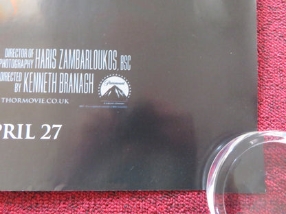 THOR UK QUAD (30"x 40") ROLLED POSTER CHRIS HEMSWORTH NATALIE PORTMAN 2011 Rendezvous Cinema Movie posters