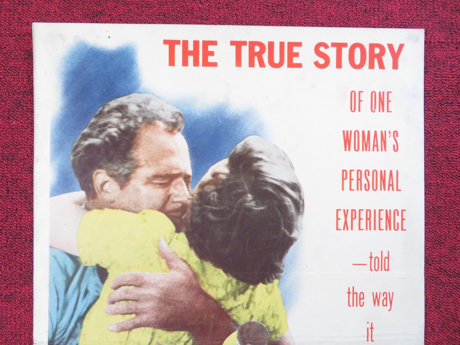 THREE CAME HOME US INSERT (14"x 36") POSTER CLAUDETTE COLBERT P. KNOWLES 1950 Rendezvous Cinema Movie posters