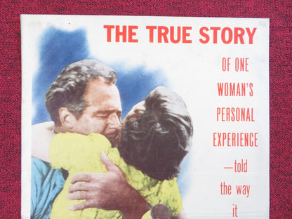 THREE CAME HOME US INSERT (14"x 36") POSTER CLAUDETTE COLBERT P. KNOWLES 1950 Rendezvous Cinema Movie posters