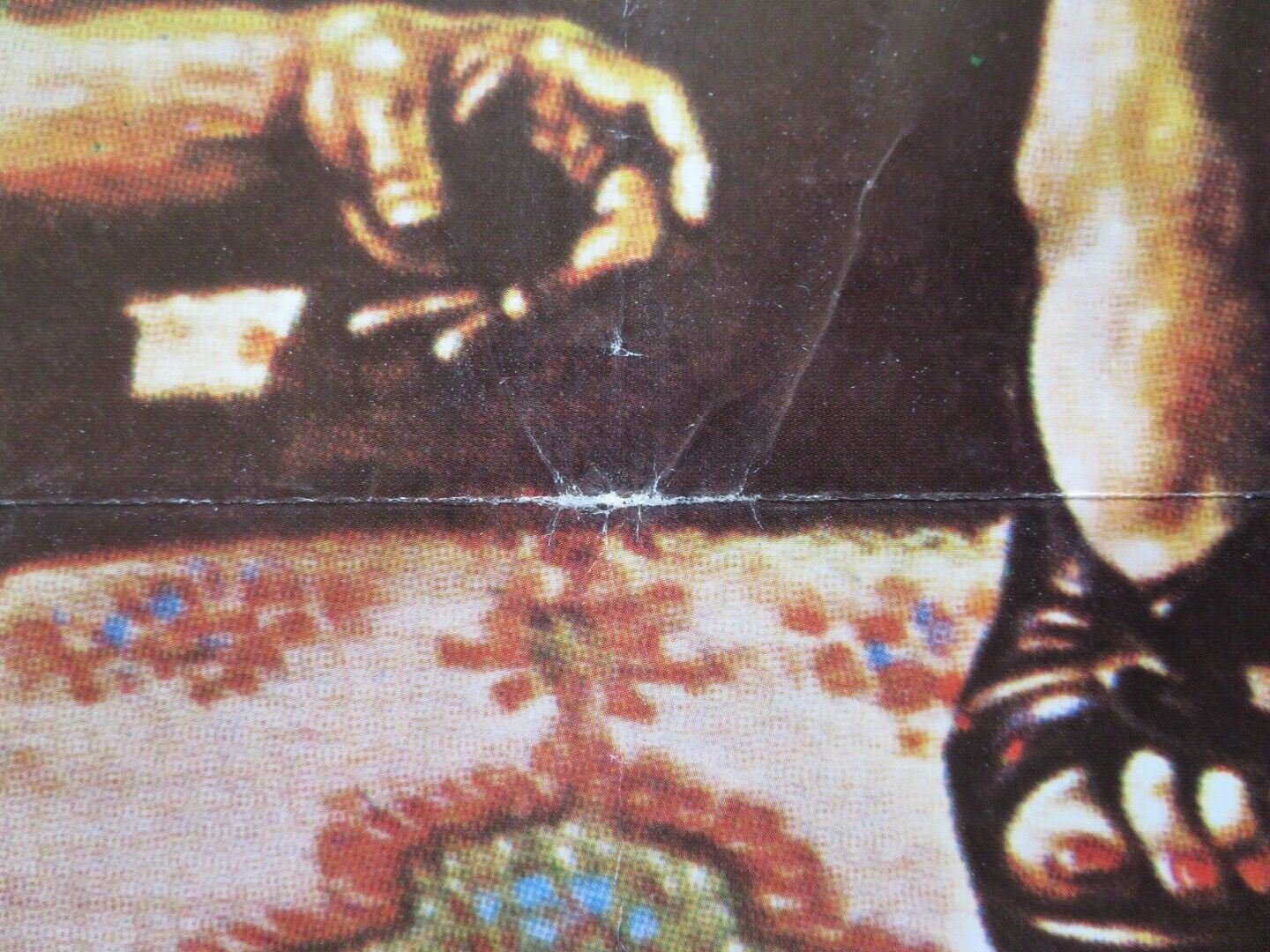 THREE CARD MONTE LEBANESE ROLLED POSTER RICHARD GABOURIE CHRIS LANGEVIN 1978 Movie posters