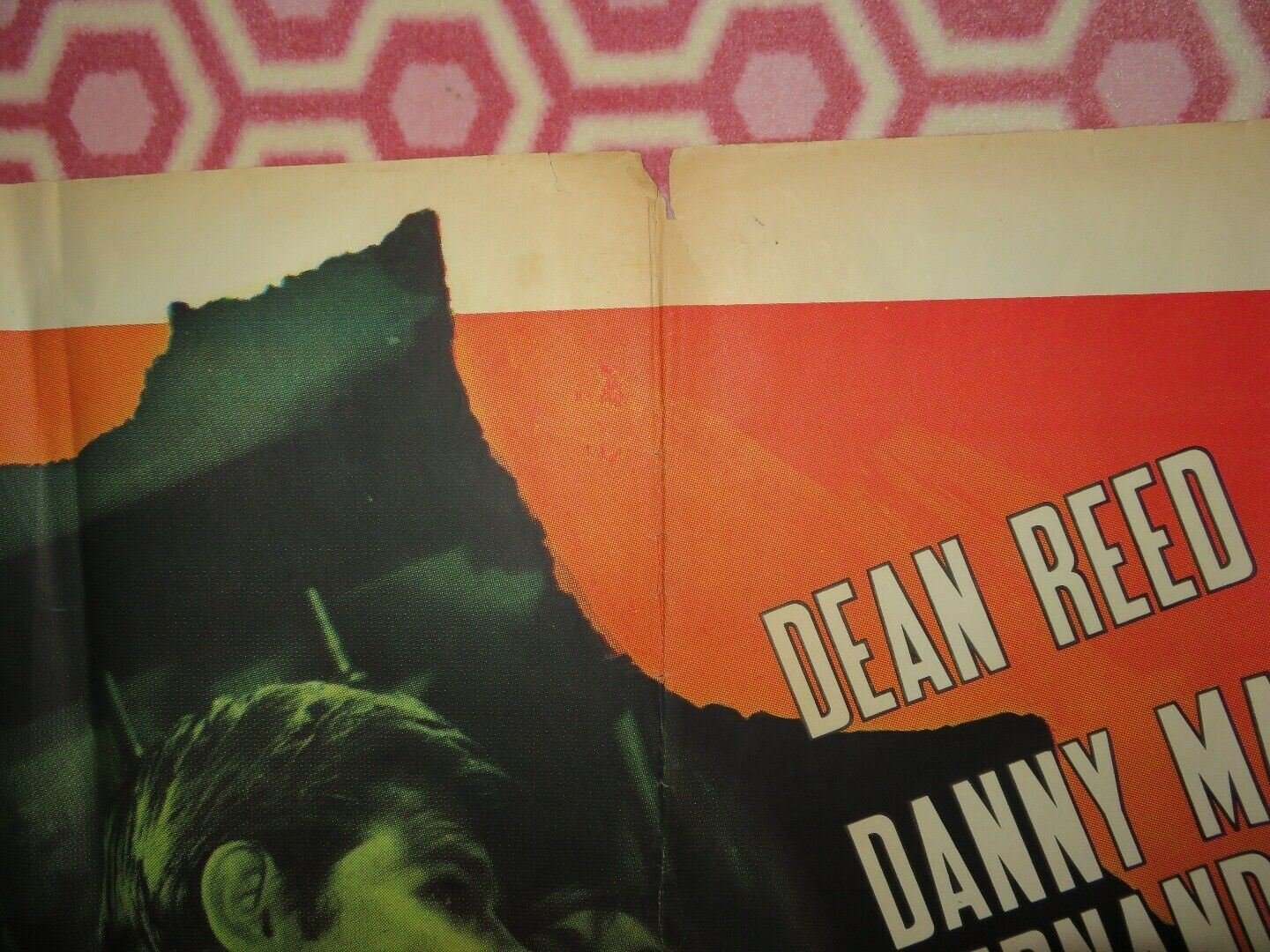 THREE DRILLED / Tre Per Uccidere ITALIAN 2 FOGLIO POSTER DEAN REED 1970 Movie posters