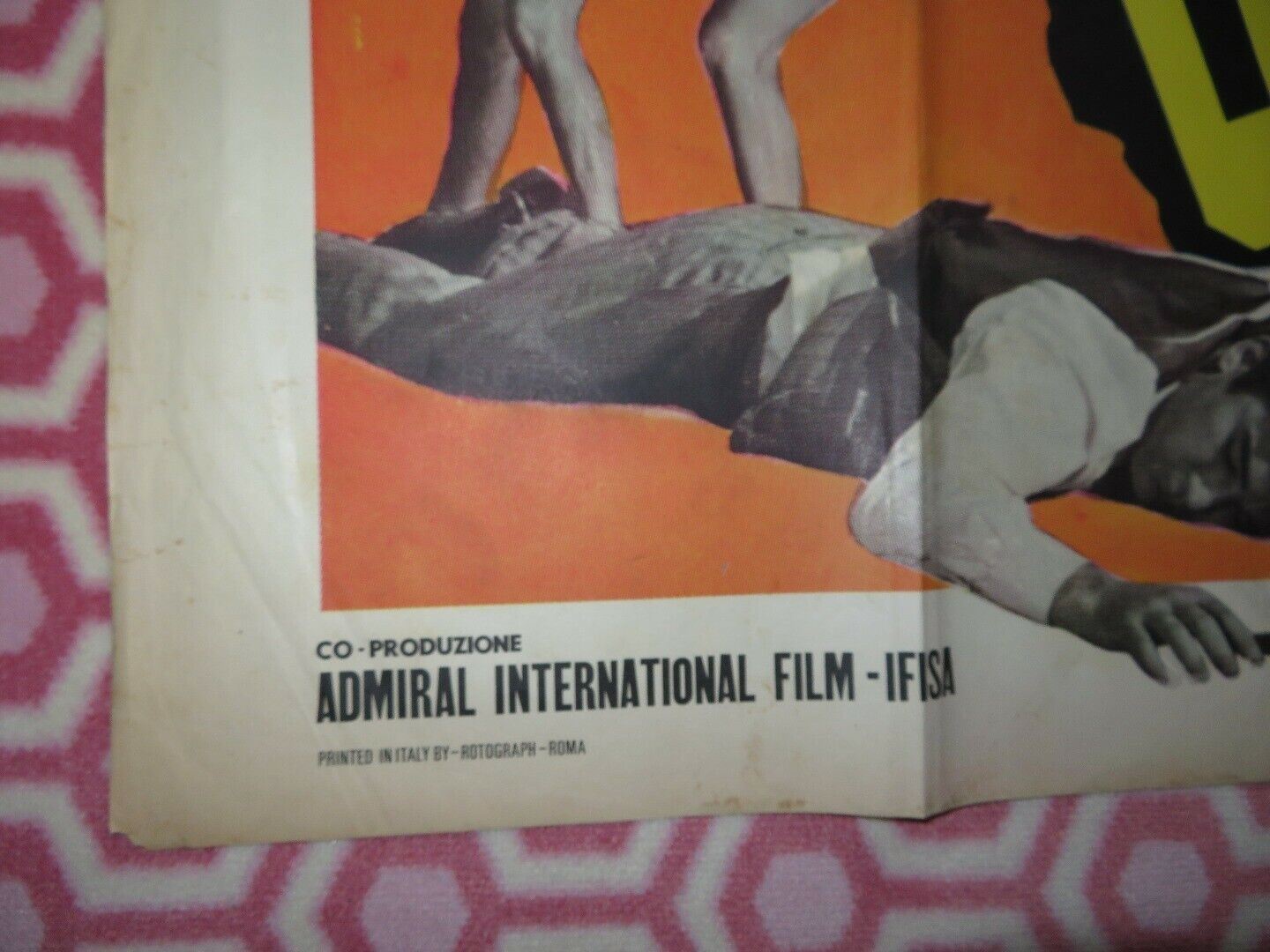 THREE DRILLED / Tre Per Uccidere ITALIAN 2 FOGLIO POSTER DEAN REED 1970 Movie posters