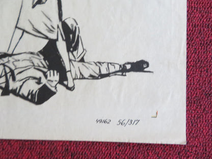 THREE FOR JAMIE DAWN FOLDED US ONE SHEET POSTER LARAINE DAY R. MONTALBAN 1956 Rendezvous Cinema Movie posters