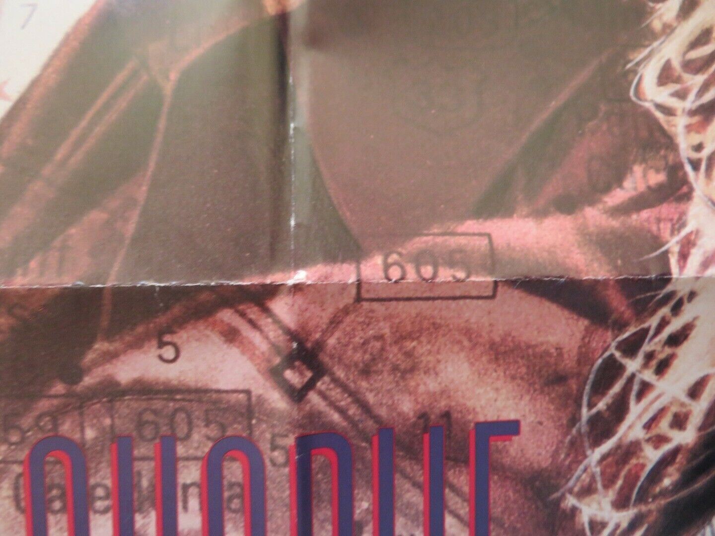 THREE FOR THE ROAD FOLDED US ONE SHEET POSTER KERRI GREEN CHARLIE SHEEN 1987 Movie posters