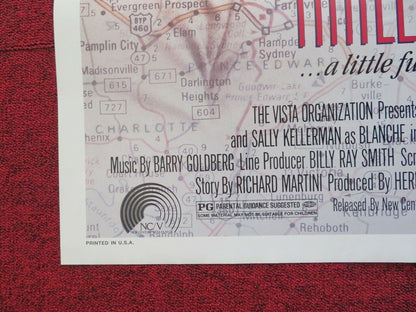 THREE FOR THE ROAD FOLDED US ONE SHEET POSTER KERRI GREEN CHARLIE SHEEN 1987 Movie posters