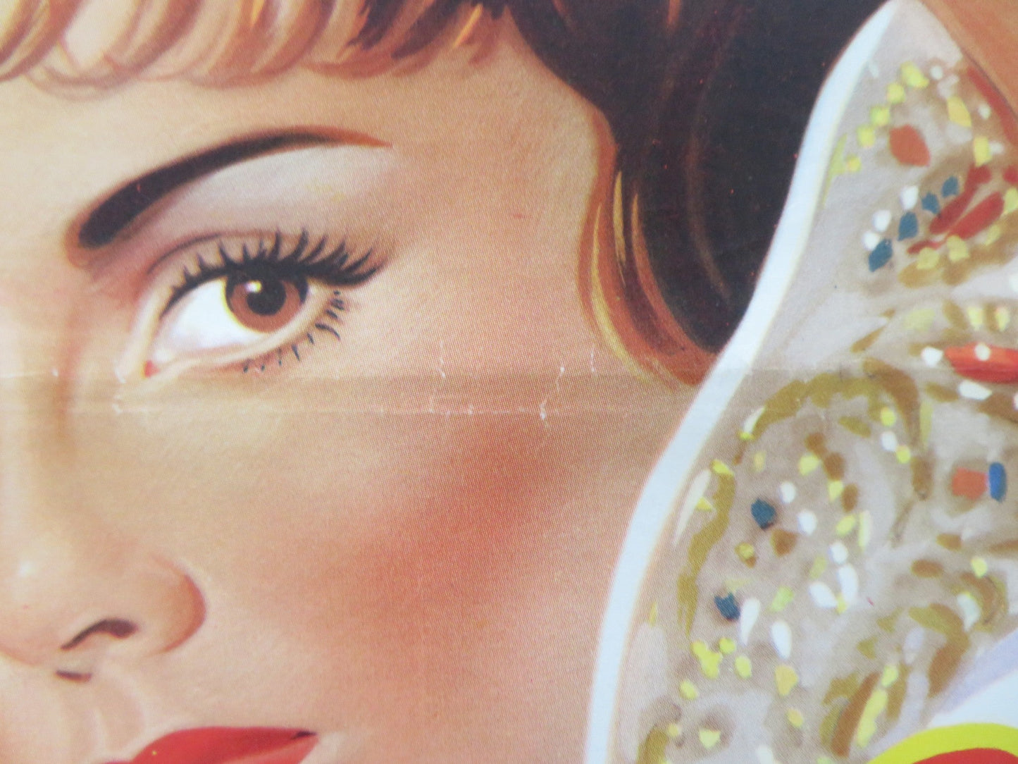 THREE FROM VARIETY BELGIUM POSTER INGRID ANDREE PETER PASETTI 1954 Rendezvous Cinema Movie posters