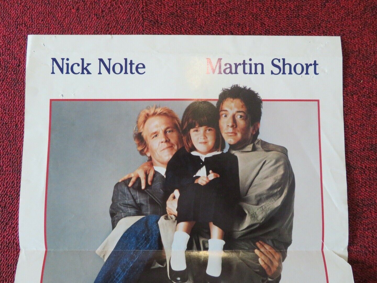 THREE FUGITIVES FOLDED AUSTRALIAN DAYBILL POSTER Nick Nolte Martin Short 1989 Movie posters