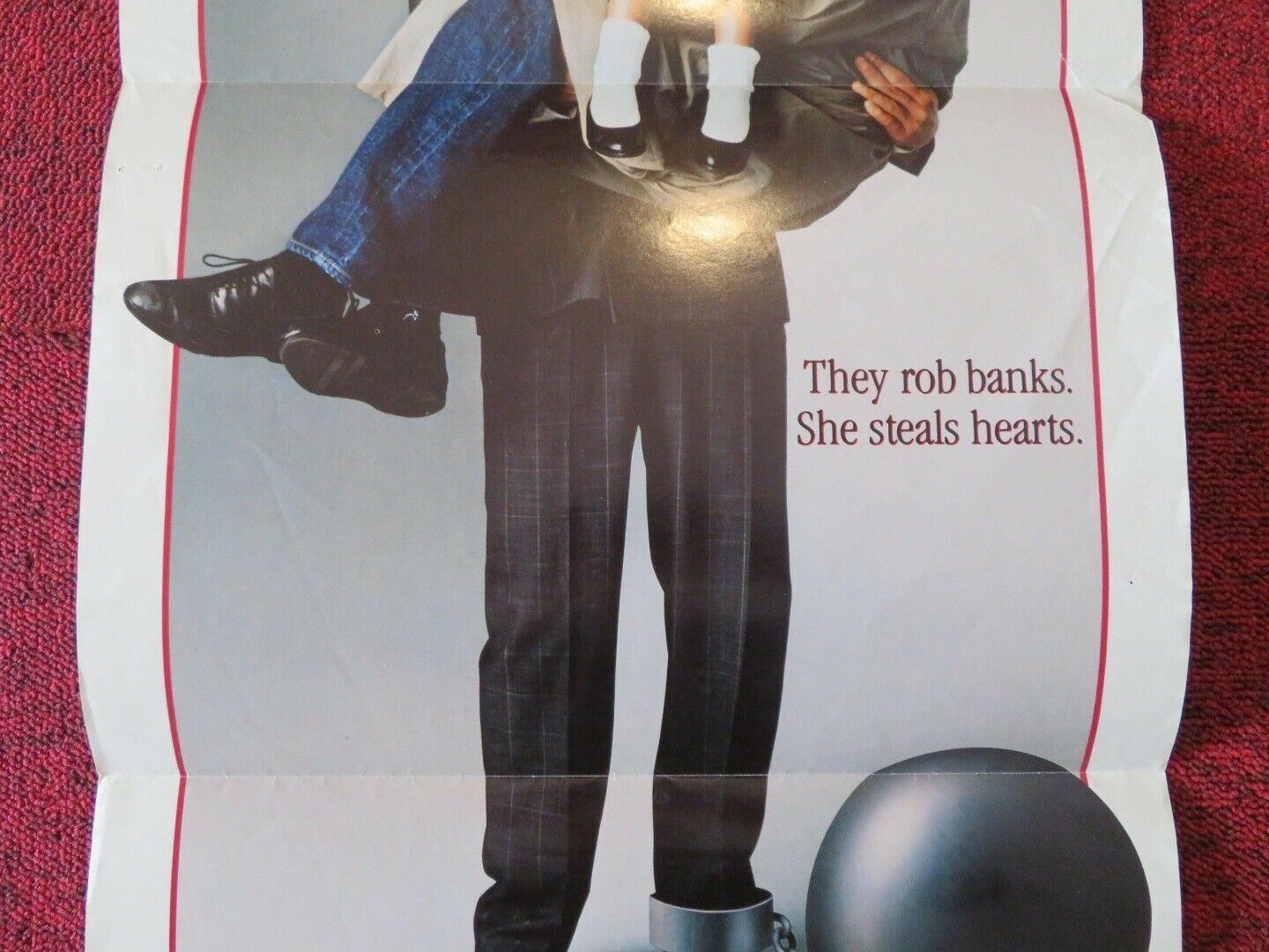 THREE FUGITIVES FOLDED AUSTRALIAN DAYBILL POSTER Nick Nolte Martin Short 1989 Movie posters