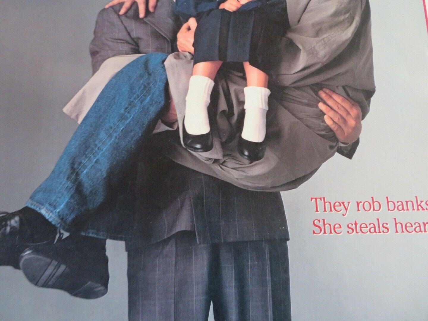 THREE FUGITIVES ONE SHEET ROLLED POSTER NICK NOLTE MARTIN SHORT 1989 - Rendezvous Cinema