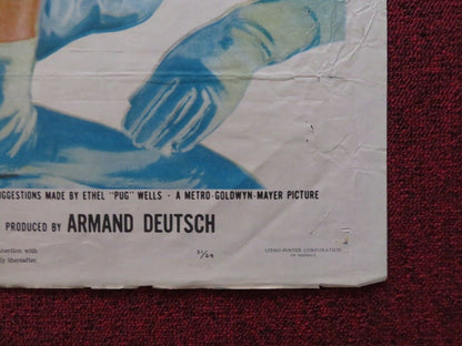 THREE GUYS NAMED MIKE FOLDED US ONE SHEET POSTER JANE WYMAN VAN JOHNSON 1951 Movie posters