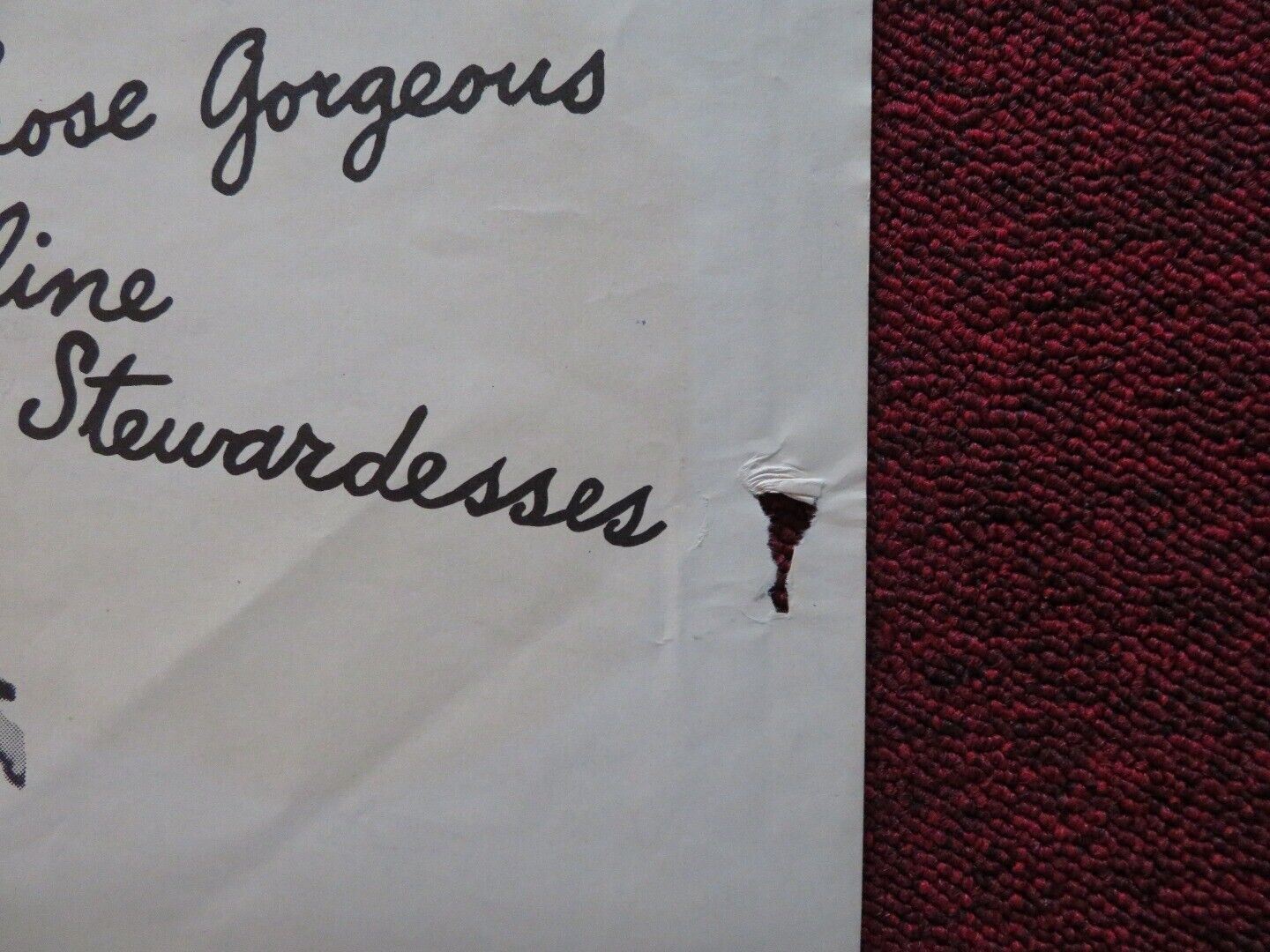 THREE GUYS NAMED MIKE FOLDED US ONE SHEET POSTER JANE WYMAN VAN JOHNSON 1951 Movie posters