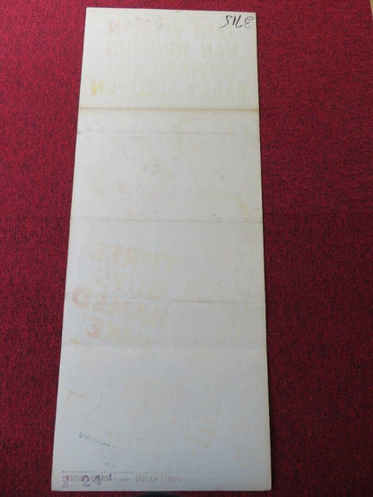 THREE GUYS NAMED MIKE US INSERT (14"x 36") POSTER JANE WYMAN VAN JOHNSON 1951 Movie posters