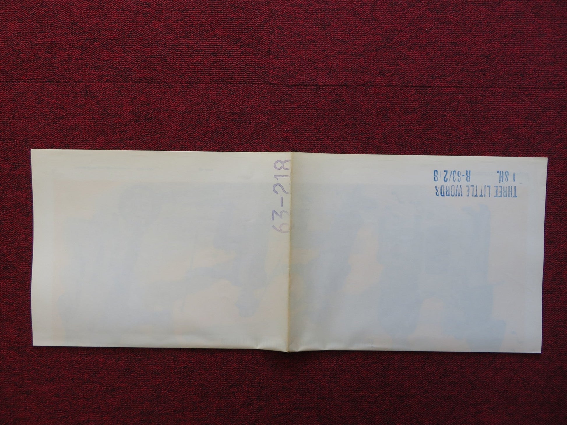 THREE LITTLE WORDS FOLDED US ONE SHEET POSTER FRED ASTAIRE RED SKELTON 1963 Rendezvous Cinema Movie posters