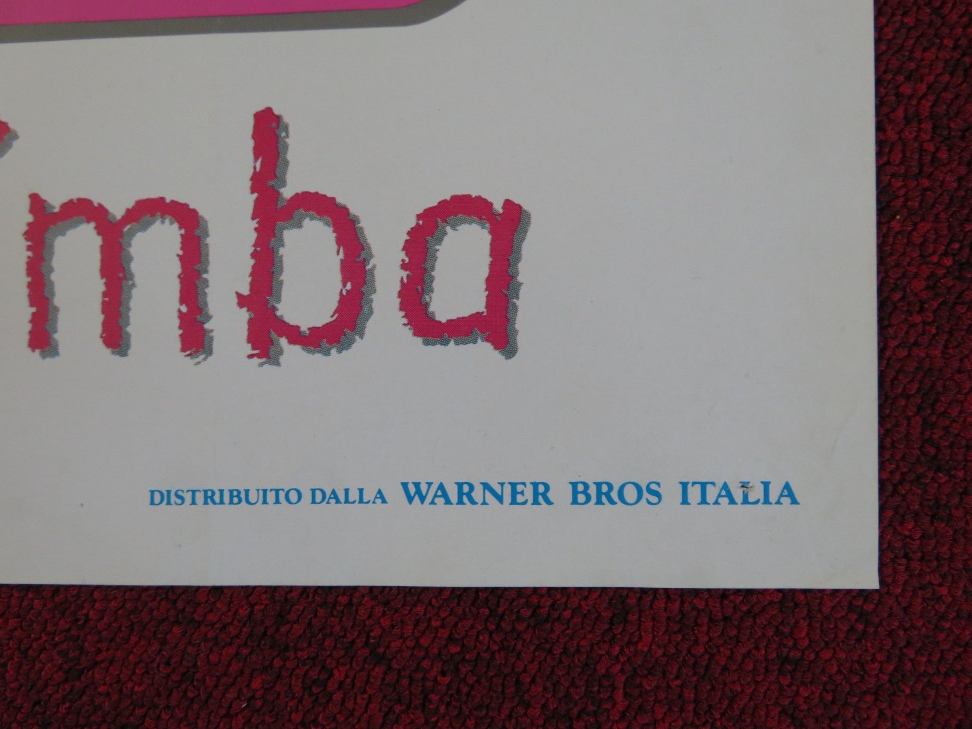 THREE MEN AND A LITTLE LADY - B ITALIAN FOTOBUSTA POSTER TOM SELLEK 1990 Rendezvous Cinema Movie posters